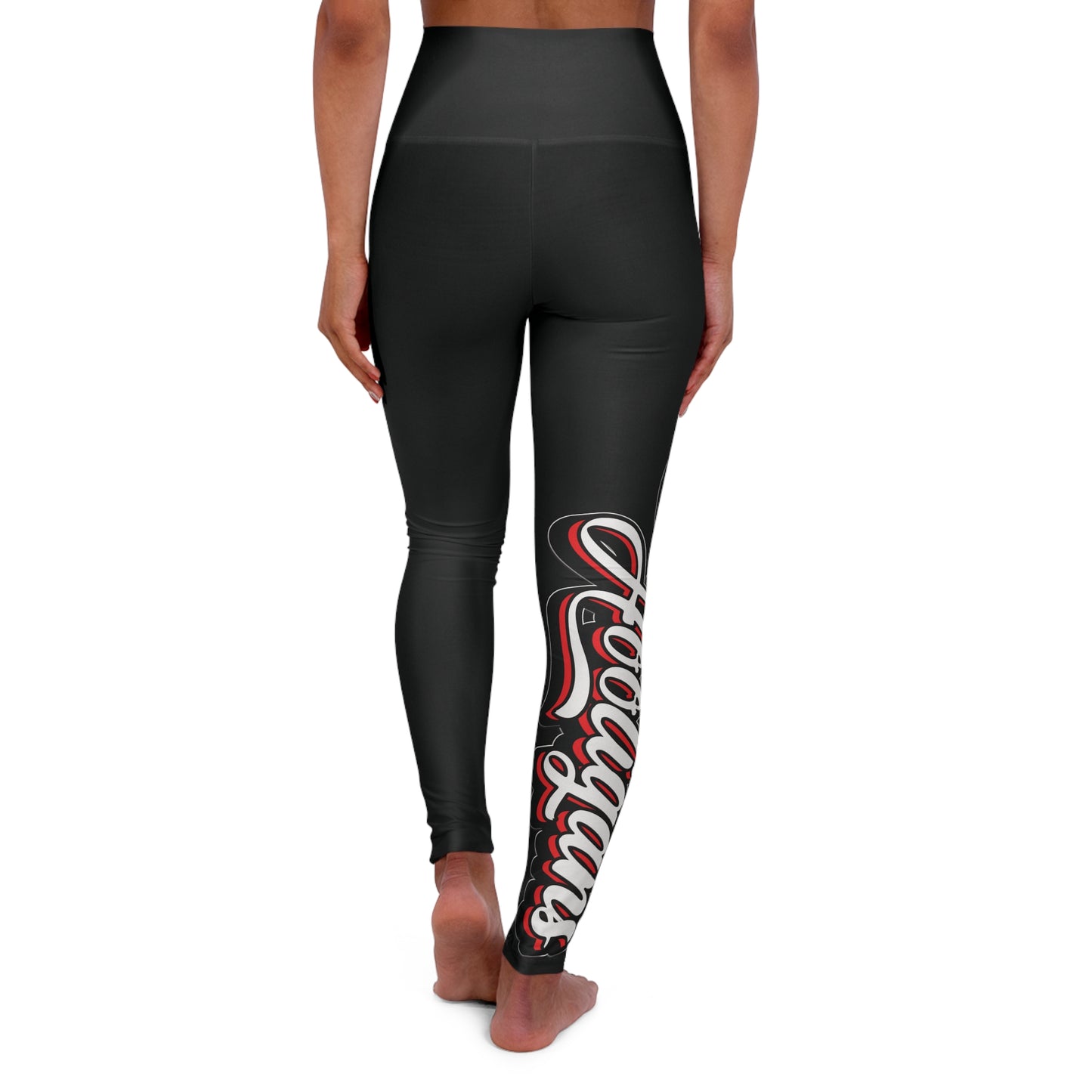 High Waisted Yoga Leggings (AOP)