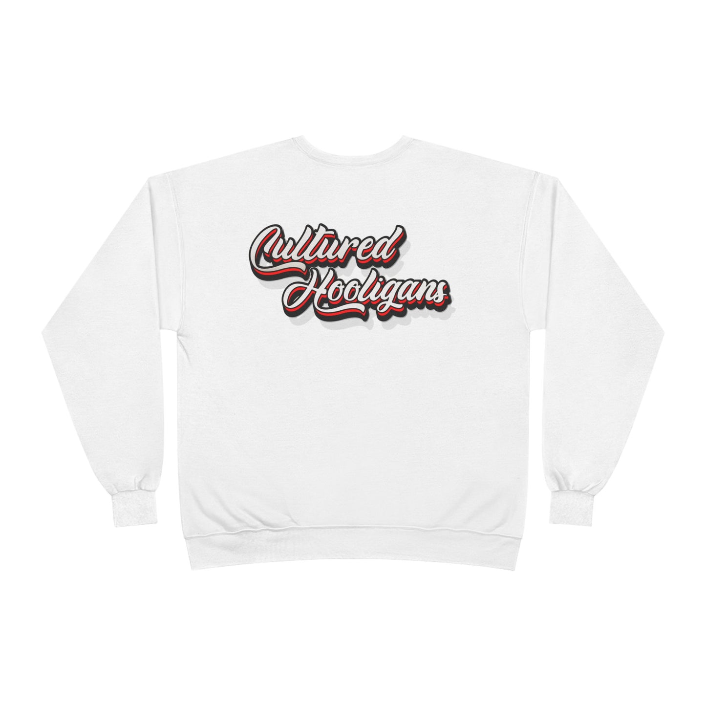 Cultured Hooligans Crewneck Sweatshirt — Retro Script Logo Pullover