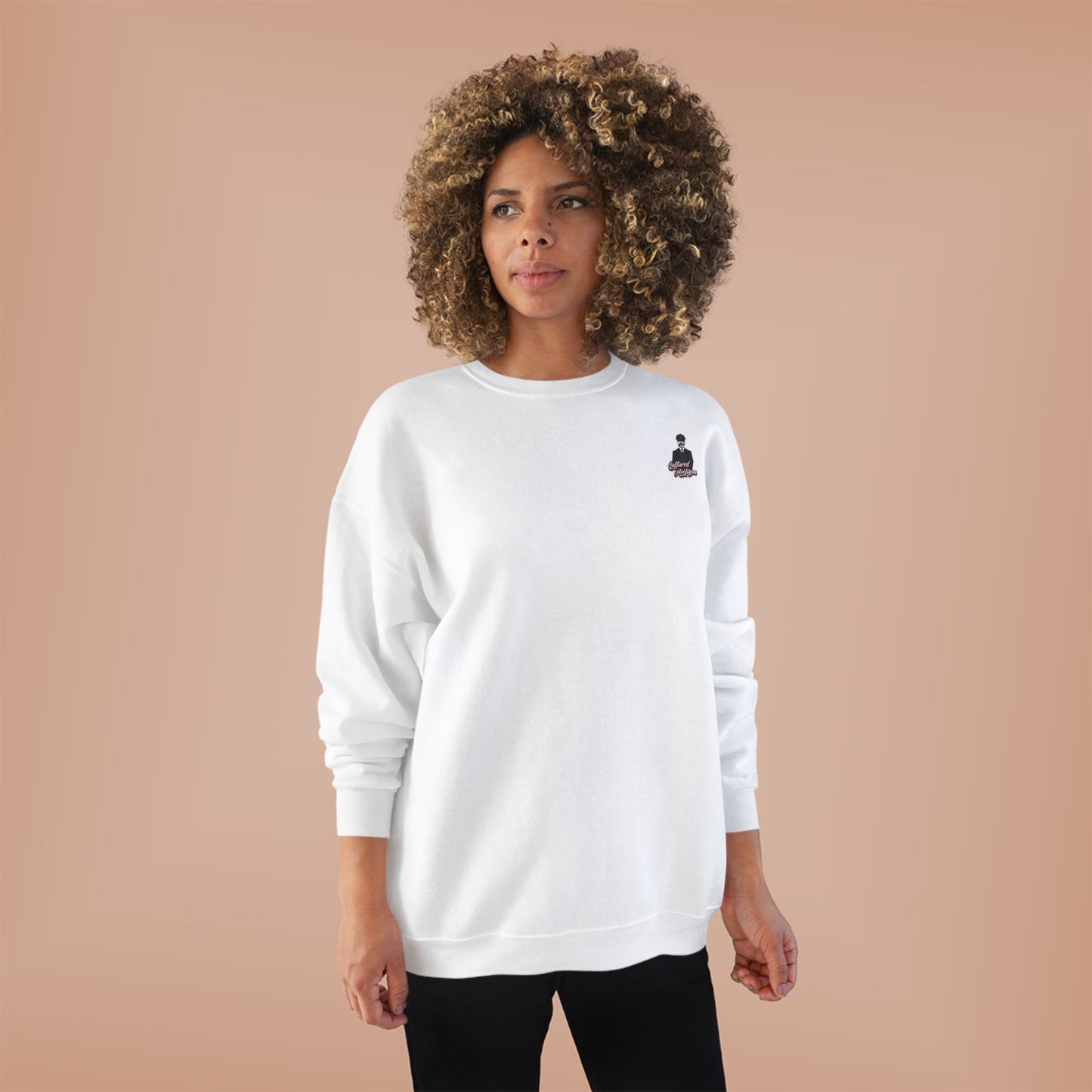 Cultured Hooligans Crewneck Sweatshirt — Retro Script Logo Pullover
