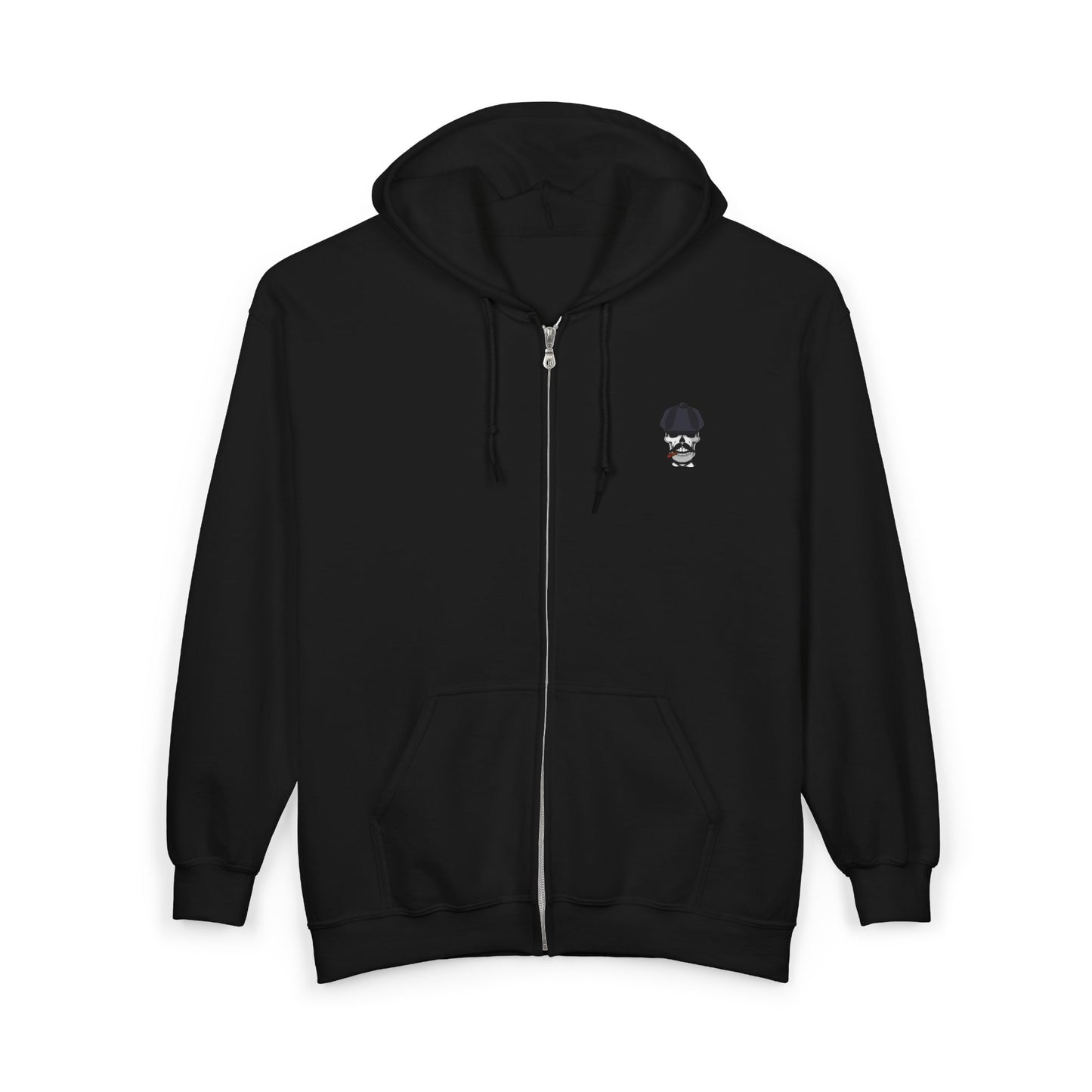 Cultured Hooligans Zip Hoodie — Graphic Full‑Zip Hooded Sweatshirt