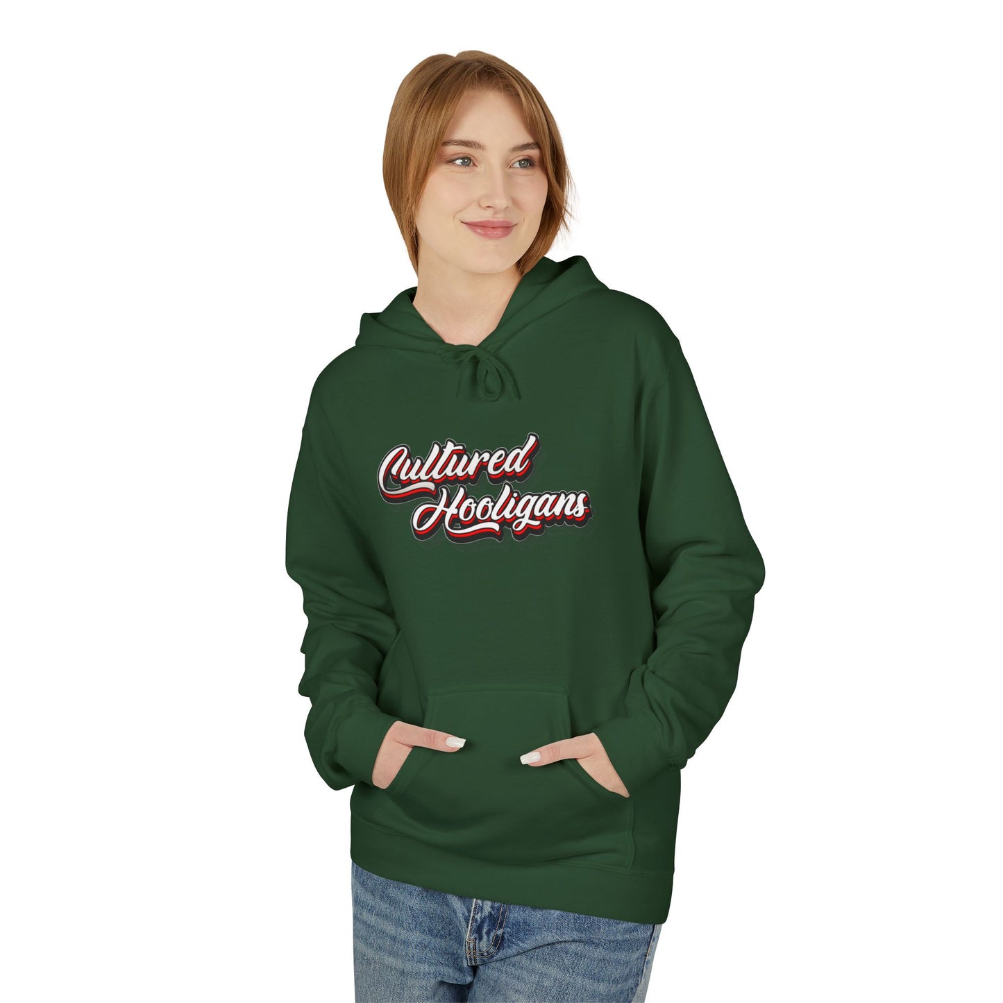 Women Midweight  Fleece Hoodie - Cultured Hooligans