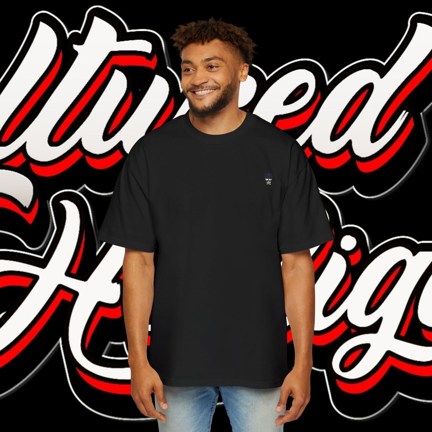 Men's Heavy Oversized Tee Cultured Hoolingans
