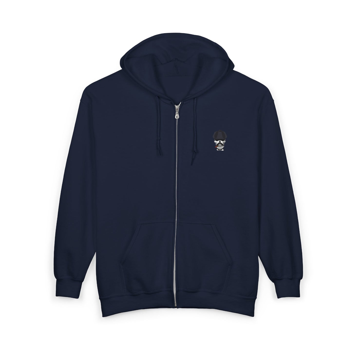 Cultured Hooligans Zip Hoodie — Graphic Full‑Zip Hooded Sweatshirt