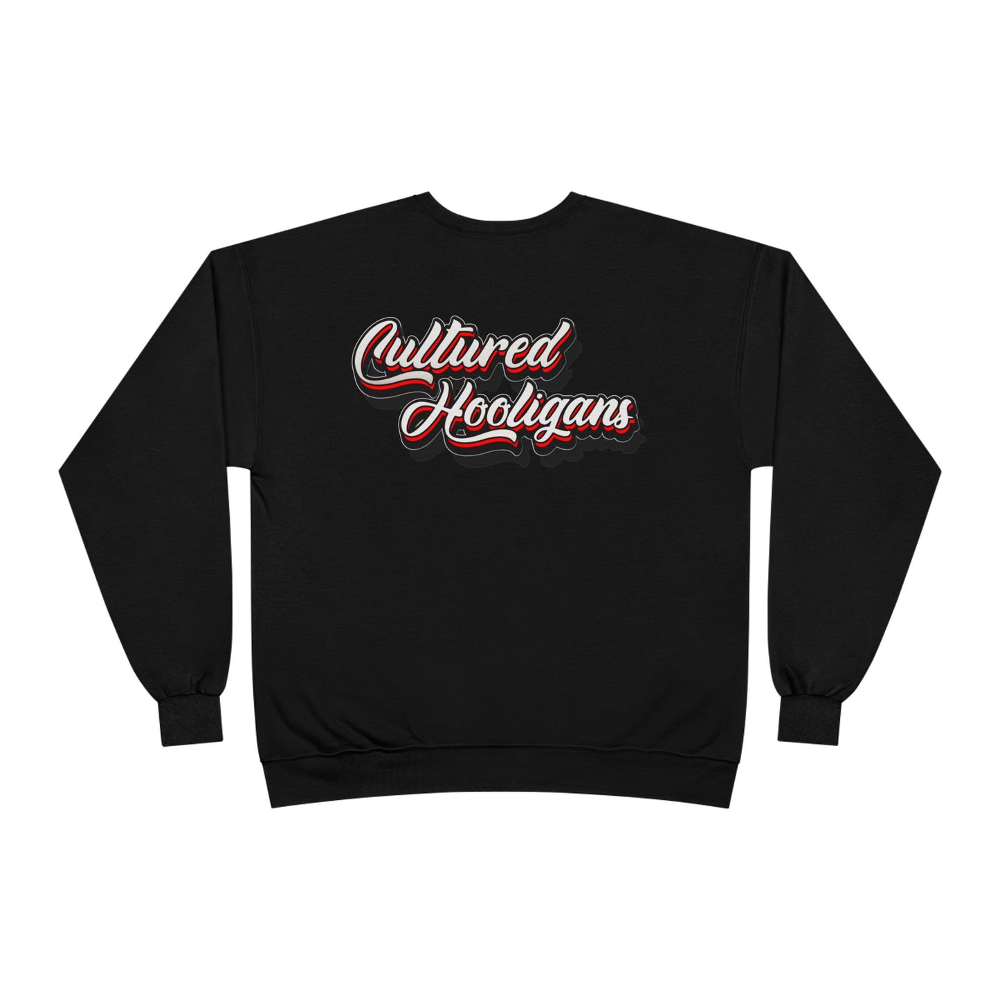 Cultured Hooligans Crewneck Sweatshirt — Retro Script Logo Pullover