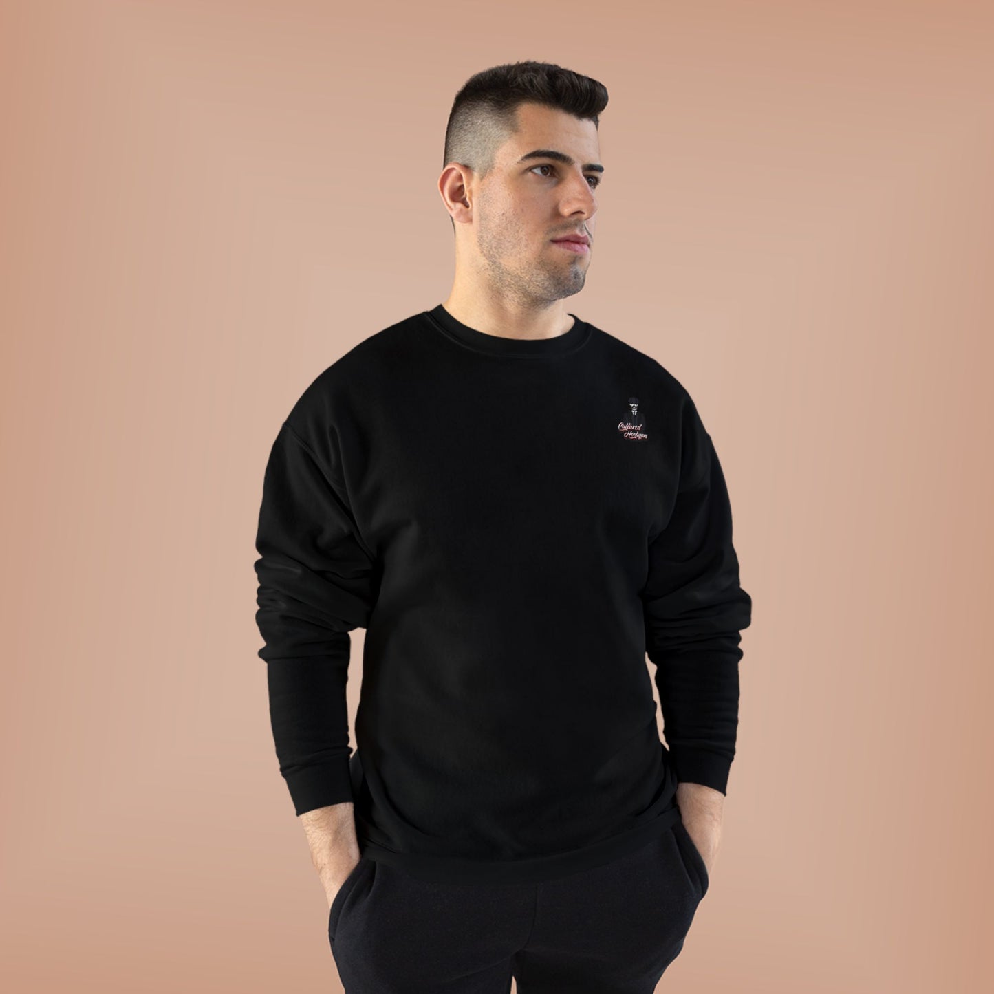 Cultured Hooligans Crewneck Sweatshirt — Retro Script Logo Pullover