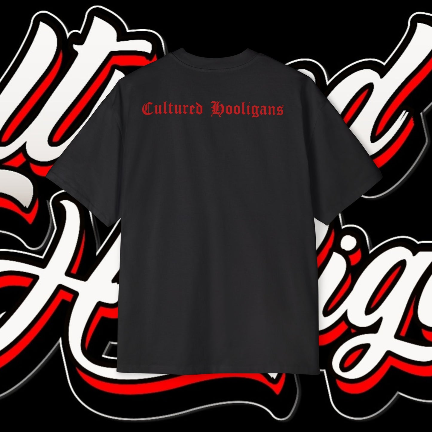 Men's Heavy Oversized Tee Cultured Hoolingans